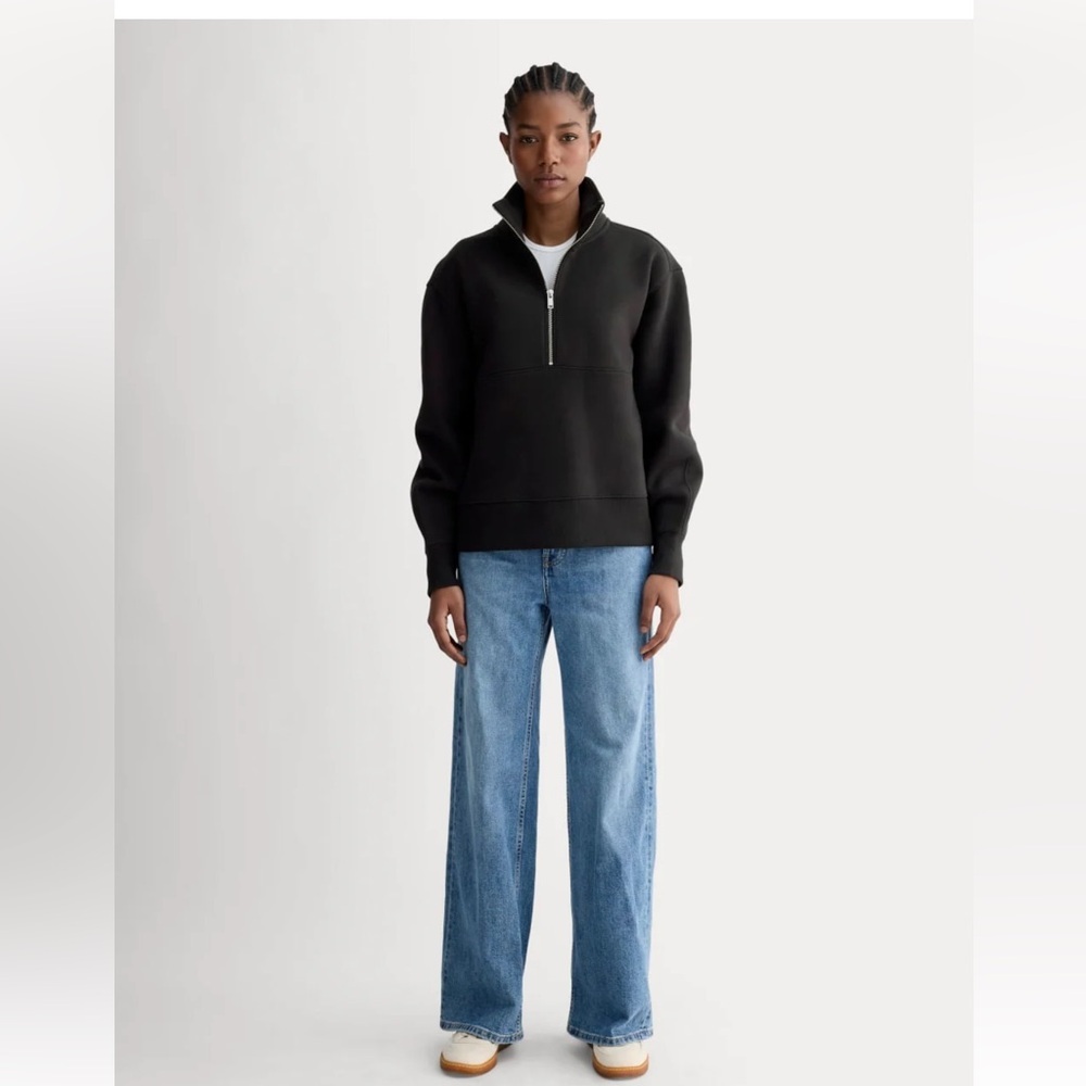 Everlane Basics Essentials Pullover Crewneck Flee… - image 1